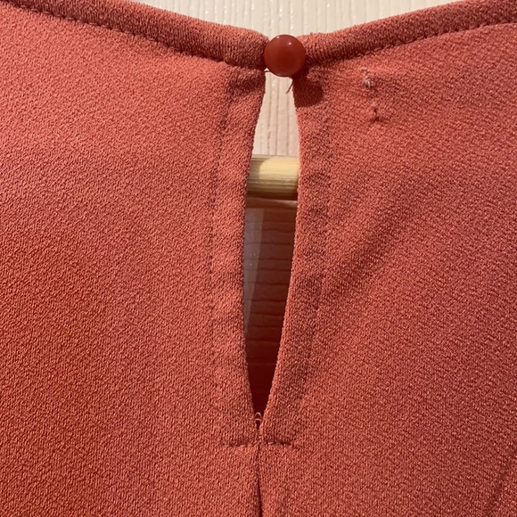 maurices pink v-neck a-line fit & flare dress M - Picture 6 of 12